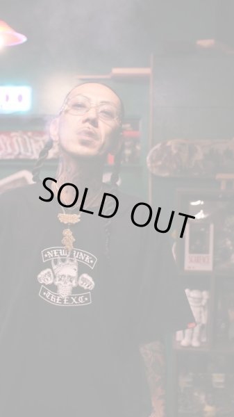 画像7: 【NEWFUNK × THE E.X.C】BANDANA TEE (Black) (7)