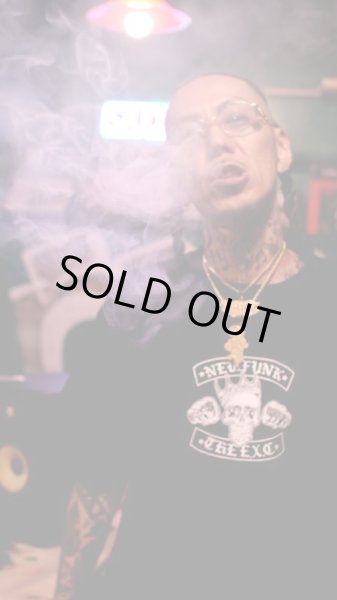 画像13: 【NEWFUNK × THE E.X.C】BANDANA TEE (Black) (13)