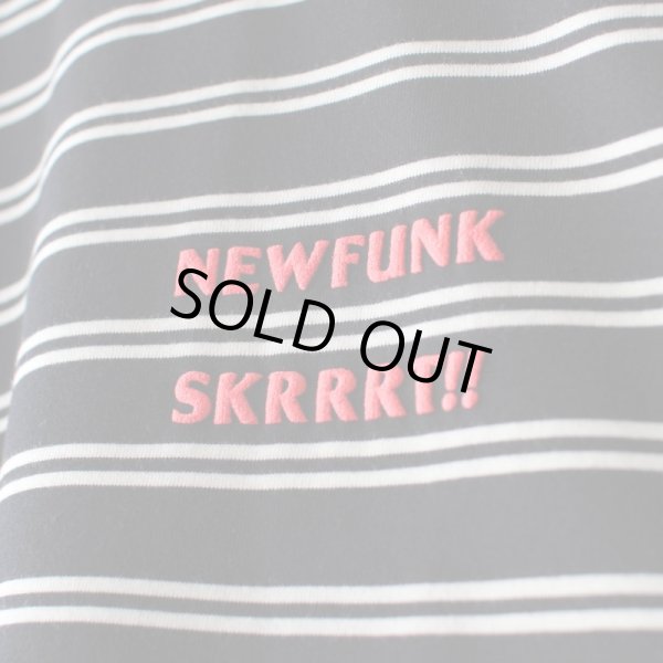 画像3: 【NEWFUNK】SKRRRT BORDER TEE (Black) (3)