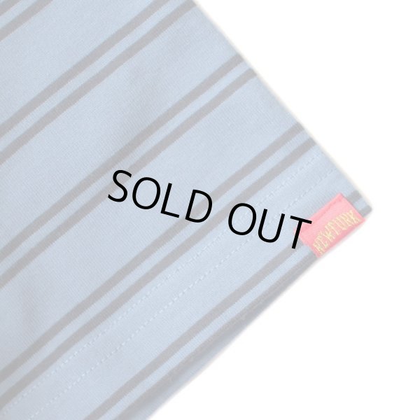 画像4: 【NEWFUNK】SKRRRT BORDER TEE (Smoke Blue) (4)