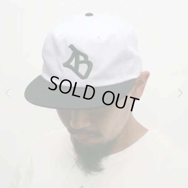 画像8: 【LIBE BRAND】7UNION x LB ORIGINAL B.B.CAP (Wht/Blk) (8)