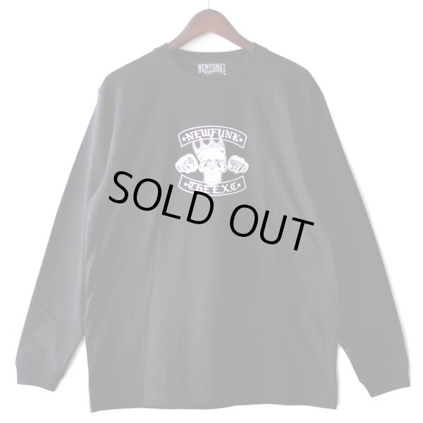 画像2: 【NEWFUNK × THE E.X.C】Bandana Long Sleeve Shirt (Black) (2)