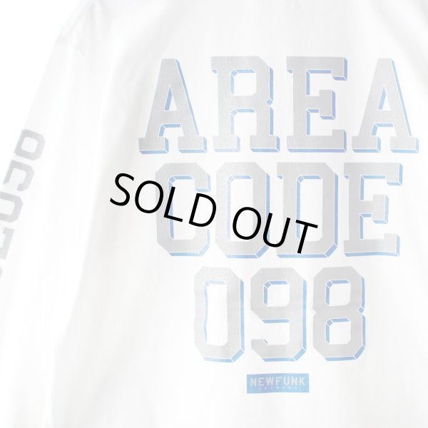 画像5: 【NEWFUNK】AREA CODE 098 Long Sleeve Shirt (White) (5)