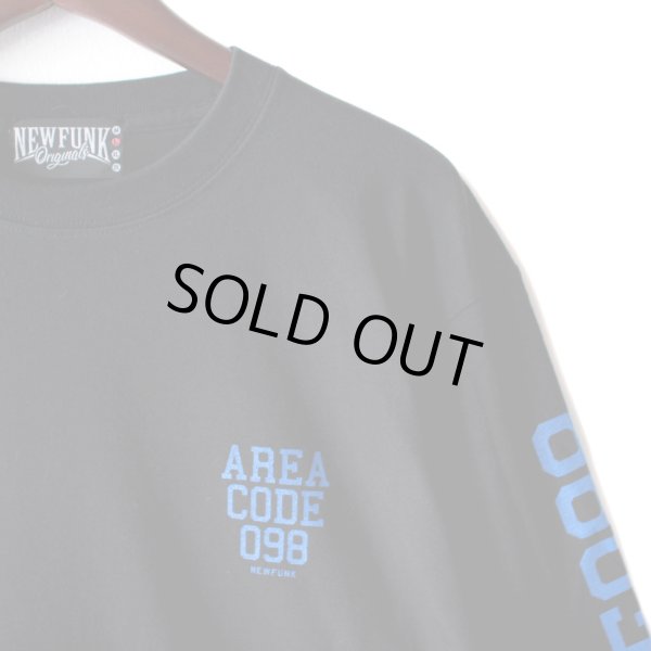 画像4: 【NEWFUNK】AREA CODE 098 Long Sleeve Shirt (Black) (4)
