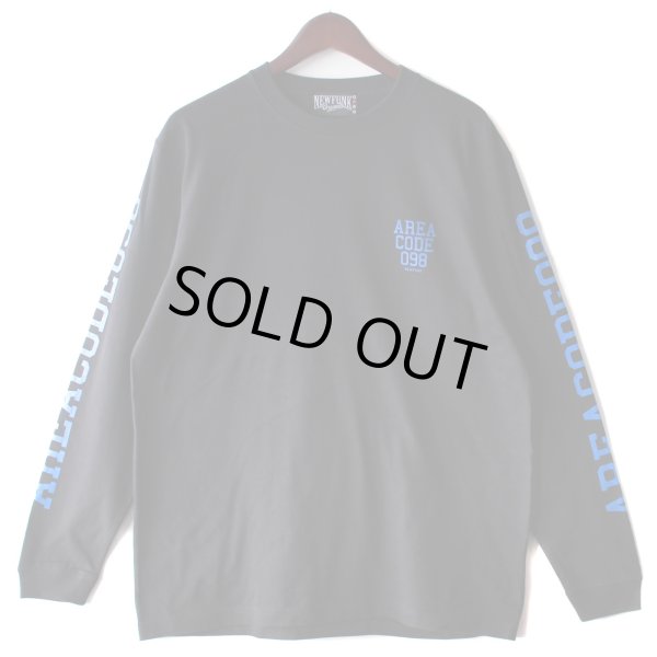 画像2: 【NEWFUNK】AREA CODE 098 Long Sleeve Shirt (Black) (2)