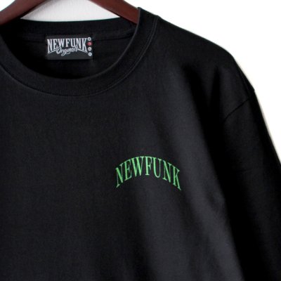 画像1: 【NEWFUNK】RABBIT Long Sleeve Shirt (Black)