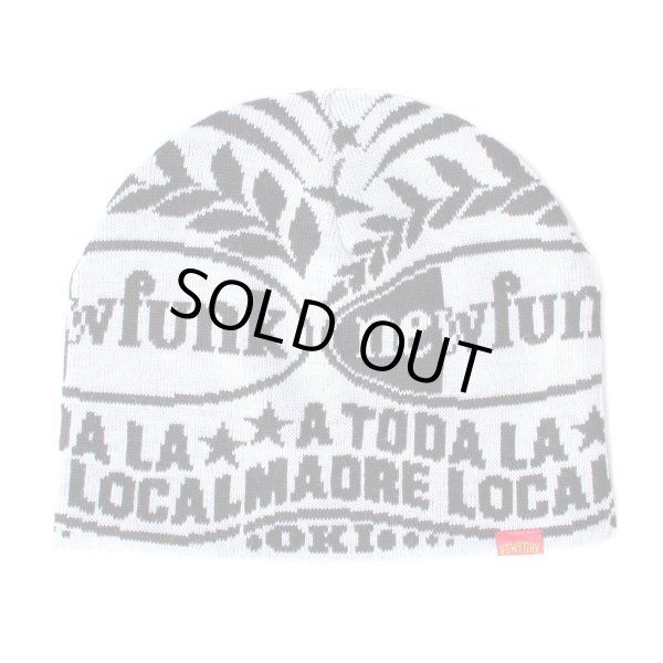 画像2: 【NEWFUNK】MAXAIR Weaving Beanie (White) (2)