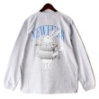 画像1: 【NEWFUNK】RABBIT Long Sleeve Shirt (Light Gray) (1)