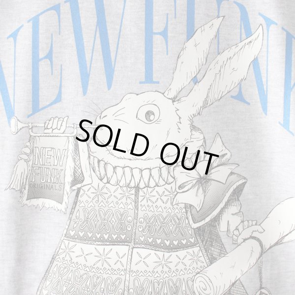 画像5: 【NEWFUNK】RABBIT Long Sleeve Shirt (Light Gray) (5)