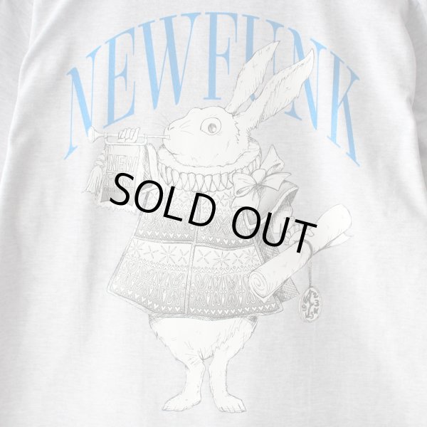 画像4: 【NEWFUNK】RABBIT Long Sleeve Shirt (Light Gray) (4)