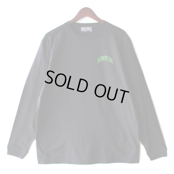 画像2: 【NEWFUNK】RABBIT Long Sleeve Shirt (Black) (2)