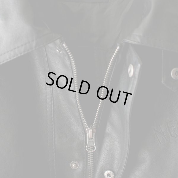 画像7: 【NEWFUNK】SPICY LEATHER JACKET (Black) (7)