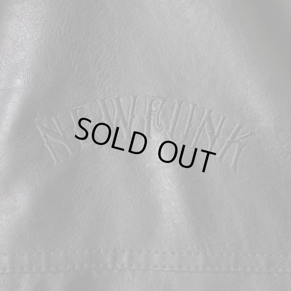 画像4: 【NEWFUNK】SPICY LEATHER JACKET (Black) (4)