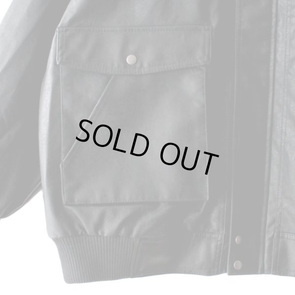 画像8: 【NEWFUNK】SPICY LEATHER JACKET (Black) (8)