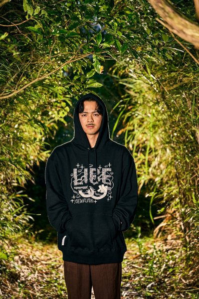 画像5: 【NEWFUNK × LIBE BRABD】KIRIN BIG LOGO PARKA (Black) (5)