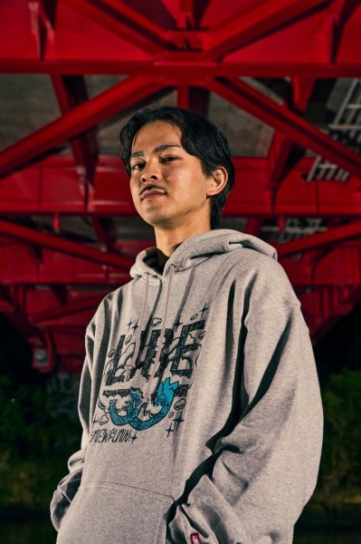 画像8: 【NEWFUNK × LIBE BRABD】KIRIN BIG LOGO PARKA (Gray) (8)