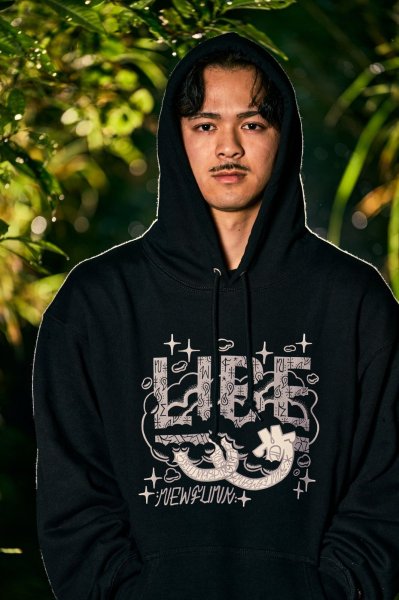 画像6: 【NEWFUNK × LIBE BRABD】KIRIN BIG LOGO PARKA (Black) (6)