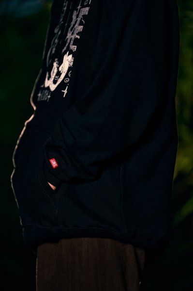 画像10: 【NEWFUNK × LIBE BRABD】KIRIN BIG LOGO PARKA (Black) (10)