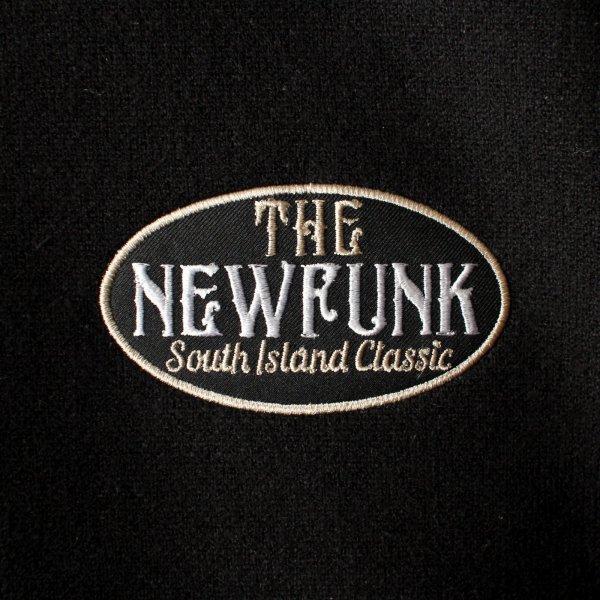 画像3: 【NEWFUNK】LINE CREW NECK KNIT (Black) (3)