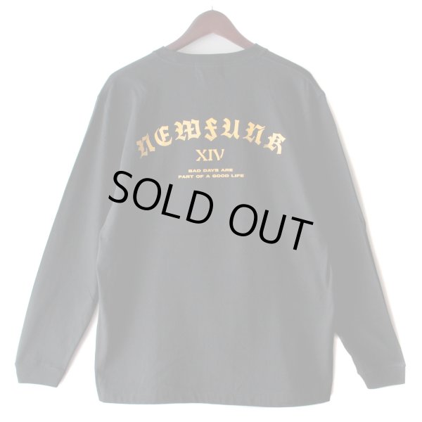 画像2: 【NEWFUNK】TEMPERANCE Long Sleeve Shirt (Black) (2)