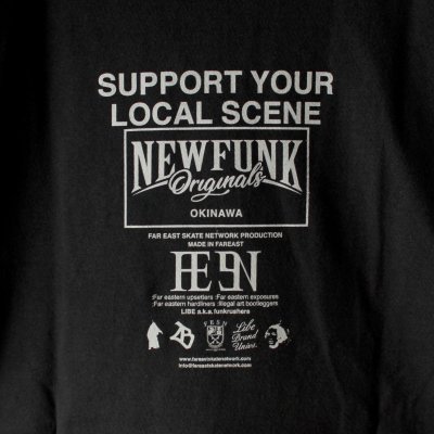 画像2: 【NEWFUNK × LIBE BRABD】KIRIN BIG LOGO TEE (Black)