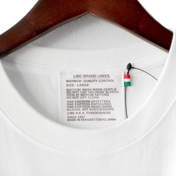 画像5: 【NEWFUNK × LIBE BRABD】KIRIN BIG LOGO TEE (White) (5)