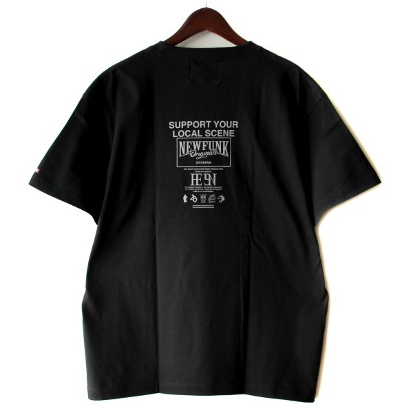 画像2: 【NEWFUNK × LIBE BRABD】KIRIN BIG LOGO TEE (Black) (2)