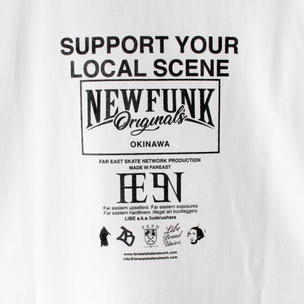 画像4: 【NEWFUNK × LIBE BRABD】KIRIN BIG LOGO TEE (White) (4)