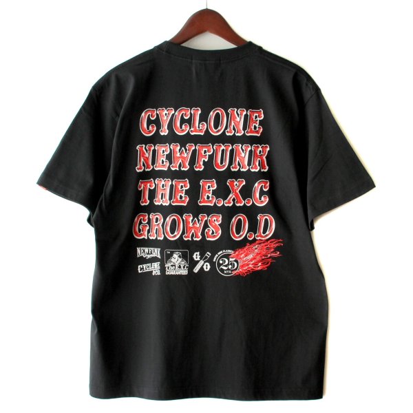 画像2: 【NEWFUNK】LIQUOR INFINITY AREA TEE (Black) (2)