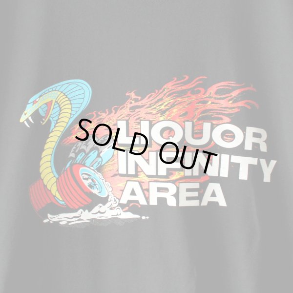 画像3: 【NEWFUNK】LIQUOR INFINITY AREA TEE (Black) (3)