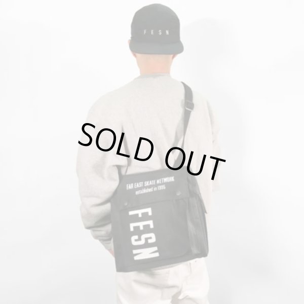 画像9: 【LIBE BRAND】FESN NYLON SHOULDER BAG (Black) (9)