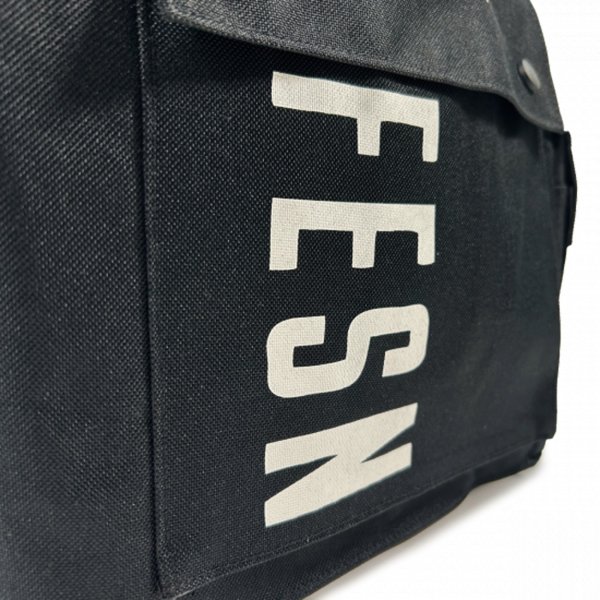 画像5: 【LIBE BRAND】FESN NYLON SHOULDER BAG (Black) (5)