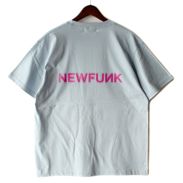 画像2: 【NEWFUNK】PSYCHO TEE (Smoky Blue) (2)