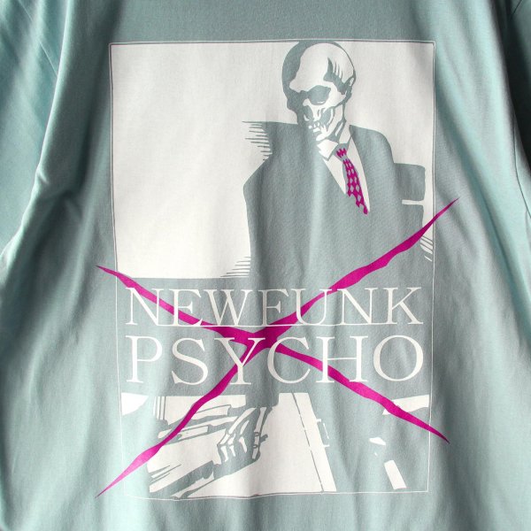 画像3: 【NEWFUNK】PSYCHO TEE (Smoky Blue) (3)