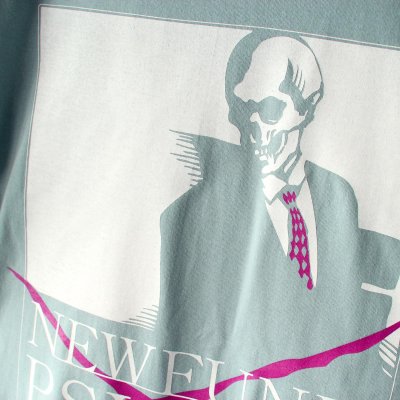 画像2: 【NEWFUNK】PSYCHO TEE (Smoky Blue)