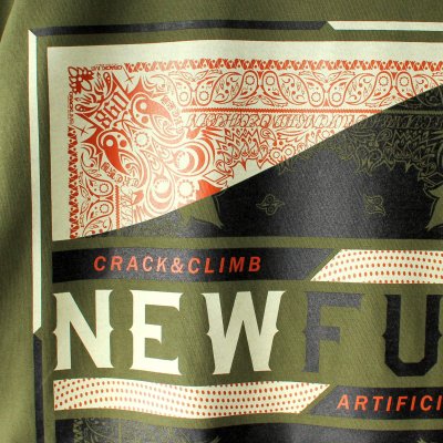 画像3: 【NEWFUNK】PAISLEY BANDANA TEE (Olive)