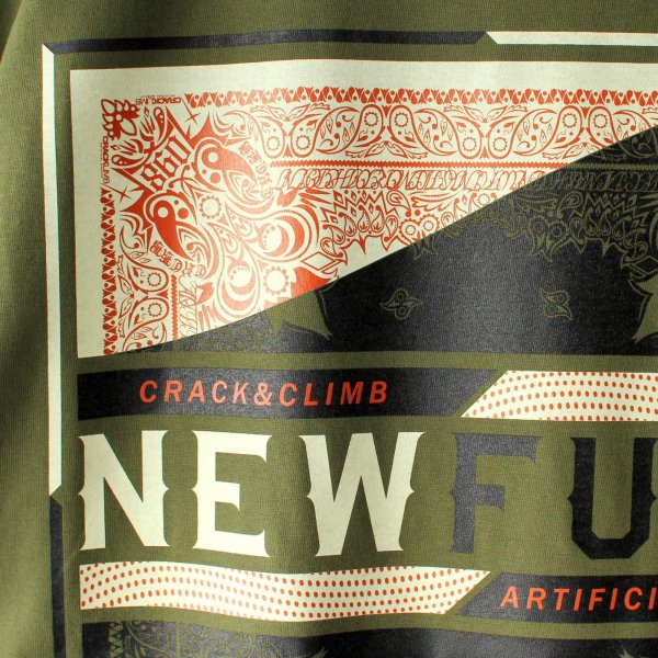 画像5: 【NEWFUNK】PAISLEY BANDANA TEE (Olive) (5)