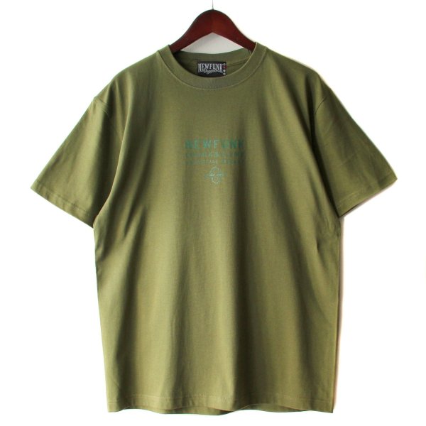画像2: 【NEWFUNK】PAISLEY BANDANA TEE (Olive) (2)
