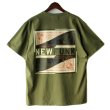 画像1: 【NEWFUNK】PAISLEY BANDANA TEE (Olive) (1)