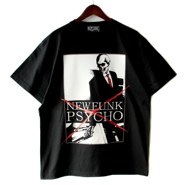 画像1: 【NEWFUNK】PSYCHO TEE (Black) (1)