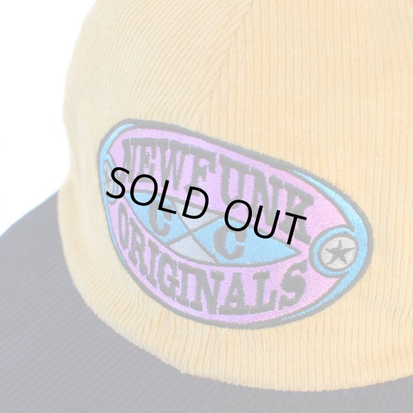 画像4: 【NEWFUNK】CROSS Codyroy Cap (Yellow/Navy) (4)