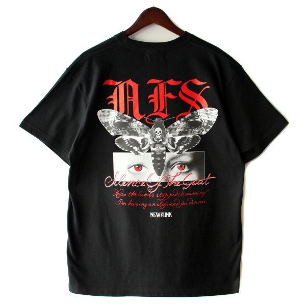 画像1: 【NEWFUNK】GOAT TEE (Black) (1)