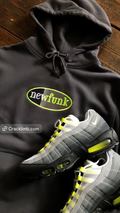 画像3: 【NEWFUNK】MAXAIR HOODIE (Charcoal Black)