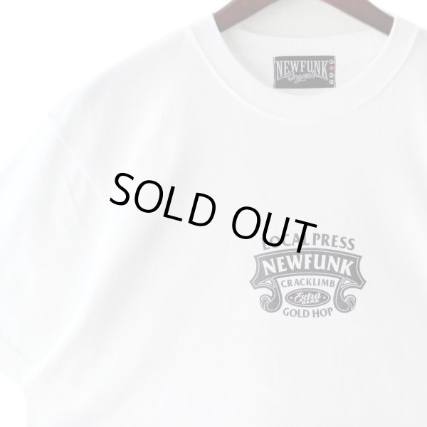 画像3: 【NEWFUNK】GOLD HOP TEE (White) (3)
