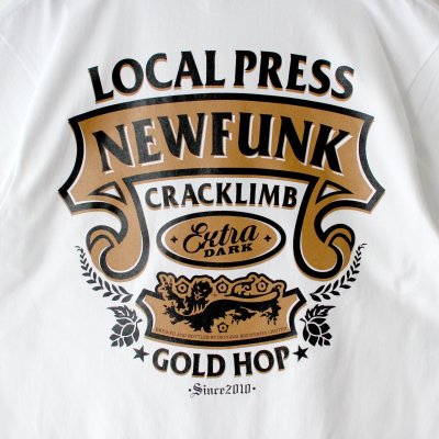 画像3: 【NEWFUNK】GOLD HOP TEE (White)