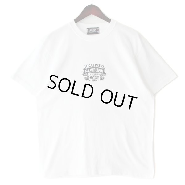 画像2: 【NEWFUNK】GOLD HOP TEE (White) (2)