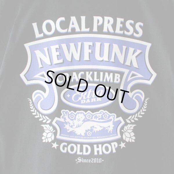 画像5: 【NEWFUNK】GOLD HOP TEE (Black) (5)