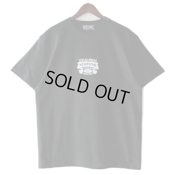 画像2: 【NEWFUNK】GOLD HOP TEE (Black) (2)