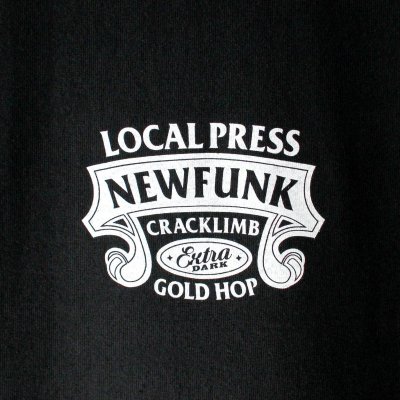 画像2: 【NEWFUNK】GOLD HOP TEE (Black)