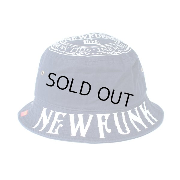 画像2: 【NEWFUNK】M.G CIRCLE BUCKET HAT (Navy)  (2)